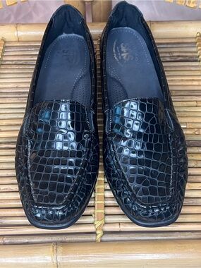 SAS women’s loafers style joy black croc